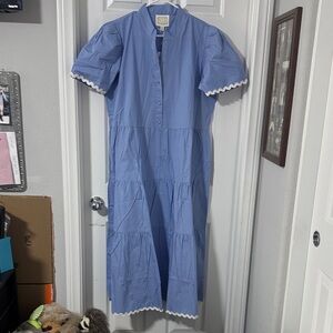 Sail to Sable Blue Maxi Dress